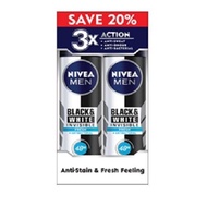 Nivea MEN Black & White Fresh Spray 2X150ML