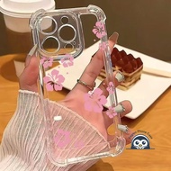 Cute Flowers Four-corners Phone Case For Motorola Moto E40 E32 E30 E22 E22i E20 E15 E14 E13 E7i E7 P