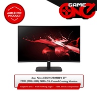 Acer Nitro ED270 ZBMIIPX 27" FHD (1920x1080) 240Hz VA Curved Gaming Monitor