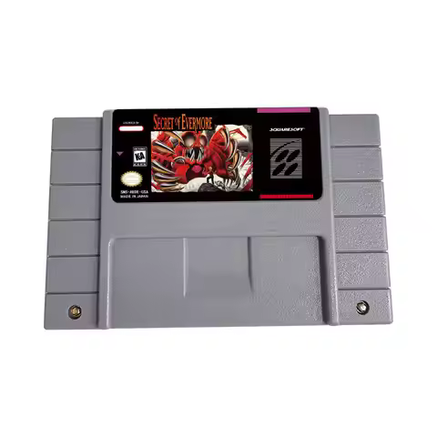 LinkA01 For SNES Games Cartridge NTSC-U Secret of Evermore, Sonic Wings, Super Double Dragon for Sup