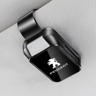 Tấm Che Nắng xe kẹp kính một ấn tay đồ giữ kính mắt cho Peugeot 206 208 207 307 308 2008 3008 508 40