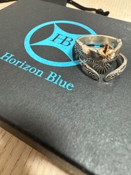 Horizon Blue 3cm鷹戒&唐草戒