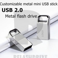 Mini metal finger drive pen hard drive USB 2.0 personalized data storage flash drive 1GB 2GB 4GB 8GB