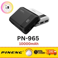 [ORIGINAL] PINENG PN965 Powerbank - 10000mAh, Small Size & Light Weight, Input Micro/Type C, Output 