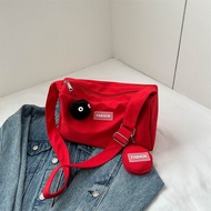 [Ready Stock] Flow Tote Bag Flow Retro Diagonal Bag Casual Bag Women 2023 Summer New Style Simple Fa