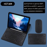 AmazeFan Casing Pelindung Magnetik Ipad + Set Mouse dan Keyboard Cocok untuk Ipad Air4 Air5 10.9 Tab
