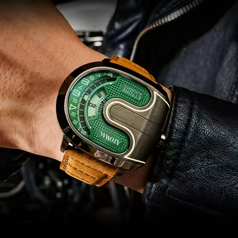 Limited Edition Automatic Watch Men Luxury Mechanical Wristwatches Top Brand U-shaped Personalized F