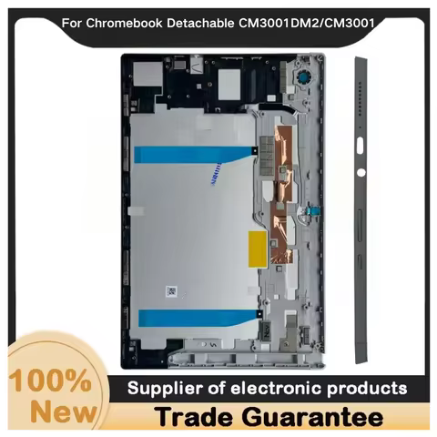 New For Kailxuling Chromebook Detachable CM3001DM2/CM3001 10.5" Full Housing Replacement Kit Mid Fra