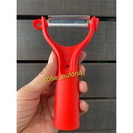 Tupperware Red 5 in 1 Multi Horizontal Peeler for fruits veges and potato new