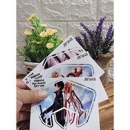 Sticker Meter Kartun Yamaha Ego Avantiz Sticker Meter Cartoon