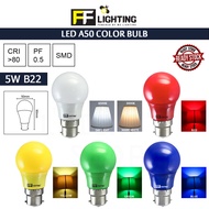 FFL LED COLOUR BULB 5W B22 DAY LIGHT/WARM WHITE/RED/YELLOW/GREEN/BLUE FF LIGHTING LED BULB