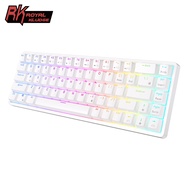 Royal Kludge RK837 RKG68 Mechanical Mini Wireless Keyboard Bluetooth 2.4G Wired 3Mode 68Key Keyboard With 60% Percent RGB Backlit RK G68