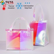 SUYO Cooler Bag Zip Durable Ice Storage Box Aluminum Foil