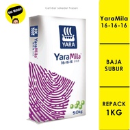 NAK MURAH - (1kg Repack) YARAMILA 16-16-16 Fertilizer - Balance Fertilizer