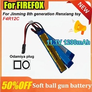 For Firefox F4R12C for Jinming 8th Gen Renxiang Soft Bullet Guns 11.1V 1200mAh 20C Li-Polymer Batter