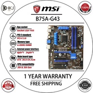 USED MSI B75A-G43 Motherboard 16GB HDMI LGA 1155 DDR3 ATX B75 Mainboard 100% Tested Fully Work