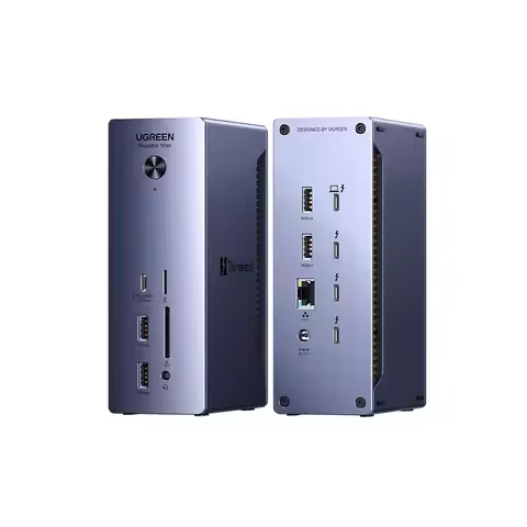 UGREEN Thunderbolt 5 Multifunctional Vertical Docking Station U715 80Gbps Bandwidth 4/USB4 8K60Hz 2.