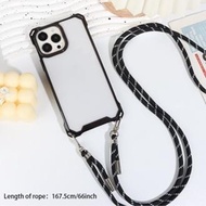 LC Case HP tali pengikat kotak yang fungsional for iPhone 11 12 13 14 15 16 Plus Pro Xs XR Max Mini