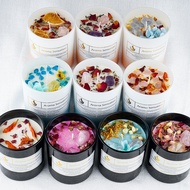 Aroma Sensation Crystal Scented Candles Perfect for Home & Office, Manifest, Meditation, Wish, Gift