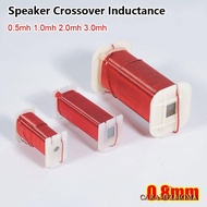CARAMELOMA 1Pcs Speaker Crossover Inductance, 0.8mm 0.5mh 1.0mh 2.0mh 3.0mh Frequency Divider Copper