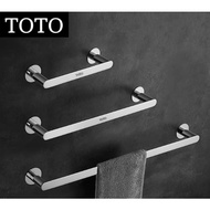 TOTO Towel Bar Single 304 Stainless Steel Solid Thickened Perforation-Free Light Luxury Bathroom Rac
