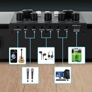 COD SDFF Mixer Audio External Sound Card Live Bluetooth 12 Effects M8 / mixer audio mini 4 channel m