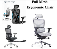 [Bulky](Free Installation)(3 Years Full Warranty) UMD High Back Full Mesh Premium Office Chair Computer Chair Gaming Chair Ergonomic Chair (Pls Choose Right Model: A828/A9/M57)