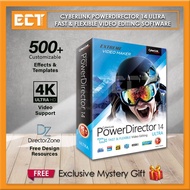 Genuine Cyberlink PowerDirector 14 Ultra Fast & Flexible Video Editing Software
