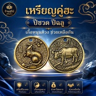 A Pair Of Coins/Saha Recommended In Sangha 2.9cm 12 Zodiac Signs (1 Set Gets 3 Coins) Solve It Suppo