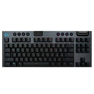 【Logitech 羅技】 G913 TKL 無線機械鍵盤(黑色)_青軸