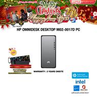 [ผ่อน 0% 10 ด.]HP OMNIDESK DESKTOP M02-0017D PC / i3-14100 /ประกัน 3 Years Onsite