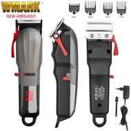 WMARK NG-115 Professional Hair Cutting Machine For Cordless Rechargeable Barber Trimmer With Led Dis