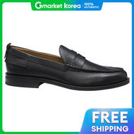 Hugo Boss | Hugo Boss Mens Leather Penny Loafer Black Slip-On 2026