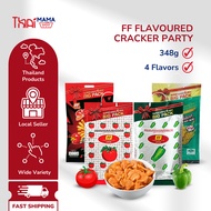 FF Cracker Party Size 348g – Tasty, Flavoured Crispy Snack, Tomato, Spicy, Seaweed, Paprika Flavors