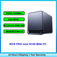 WTR PRO Intel N150 DDR4 3200MHz M.2 2280 NVMe*2 MINI PC Office PC Portable MINI PC