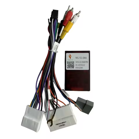 Car 16 PIN Android Radio Power Cable Adapter With Canbus Box NS-SS-04A For Nissan Qashqai X-TRAIL Ki