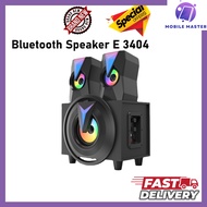 E 3404 Bluetooth Speaker High Quality Big Bass 2.1 Series Speaker