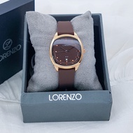 LORENZO ORIGINAL Jam Tangan Fashion Wanita Tali Karet Jam Tangan Wanita Terbaru 2023 Import Origianl