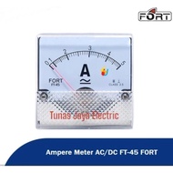 Analog Ampere Meter AC/DC (Type FT-45) FORT