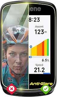 IPG Anti-Glare Made for Magene C606 Smart Navigation GPS Bike Computer 2.8" Touchscreen Display Matt