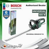 BOSCH 50CM UNIVERSAL HEDGECUT 50 CORDED ELECTRIC HEDGE CUT TRIMMER CUTTER MESIN ELEKTRIK POTONG RUMPUT(GT 06008C0570)