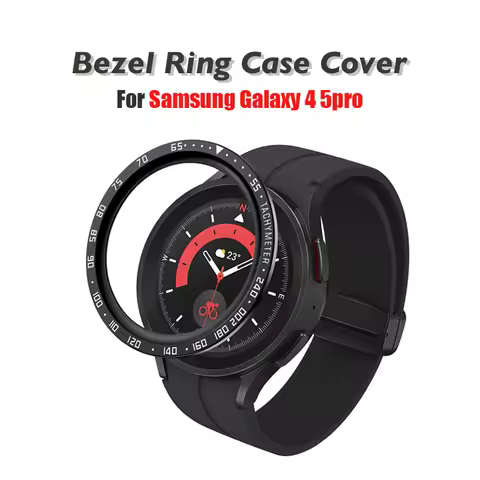 For Samsung Galaxy Watch 5 pro 45mm Watch 5 4 40mm 44mm Watch4 Classic 42mm 46mm Bezel Ring Case Cov