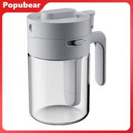 Glass Spice Jar with Spoon Locking Design Airtight Lid Multifunctional Seasoning Container for Spice