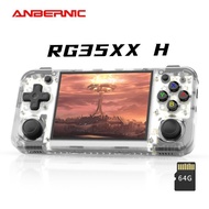 Anbernic RG35XX H Handheld Gaming Console, 1 Set 3.5 Inch IPS Screen Retro Games Consoles with Scree