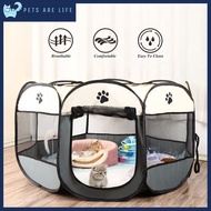 |PAL| Portable Folding Cat Tent Cat House Outdoor Travel Pet Tent Dog Tent Playpen Rumah Kucing Sangkar Kucing Besar