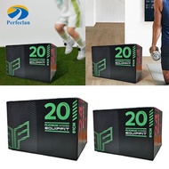 Perfeclan 3 in 1 Plyometric Jumping Box Equipment Jumping Exercise Box Step up Box for Lunges Condit