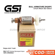 MESIN BULL Armature DH26PC for Hitachi Rotary Hammer Rotary Hammer Drill Motor/ Dynamo Rotor Armatur