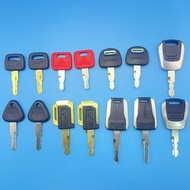 14pcs Excavator Keys  for Sany for Komatsu for Doosan for Komatsu for Hyundai for H800 777 Key