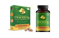 美國 OCU-GLO Rx 亮眼 狗狗貓貓眼睛視覺補給品 Powder Capsules (粉装膠囊) (貓貓及狗狗專用)