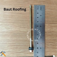 baut roofing skrup roping 25 3 4 5 7 10 cm atap asbes fiber spandek - 10 cm